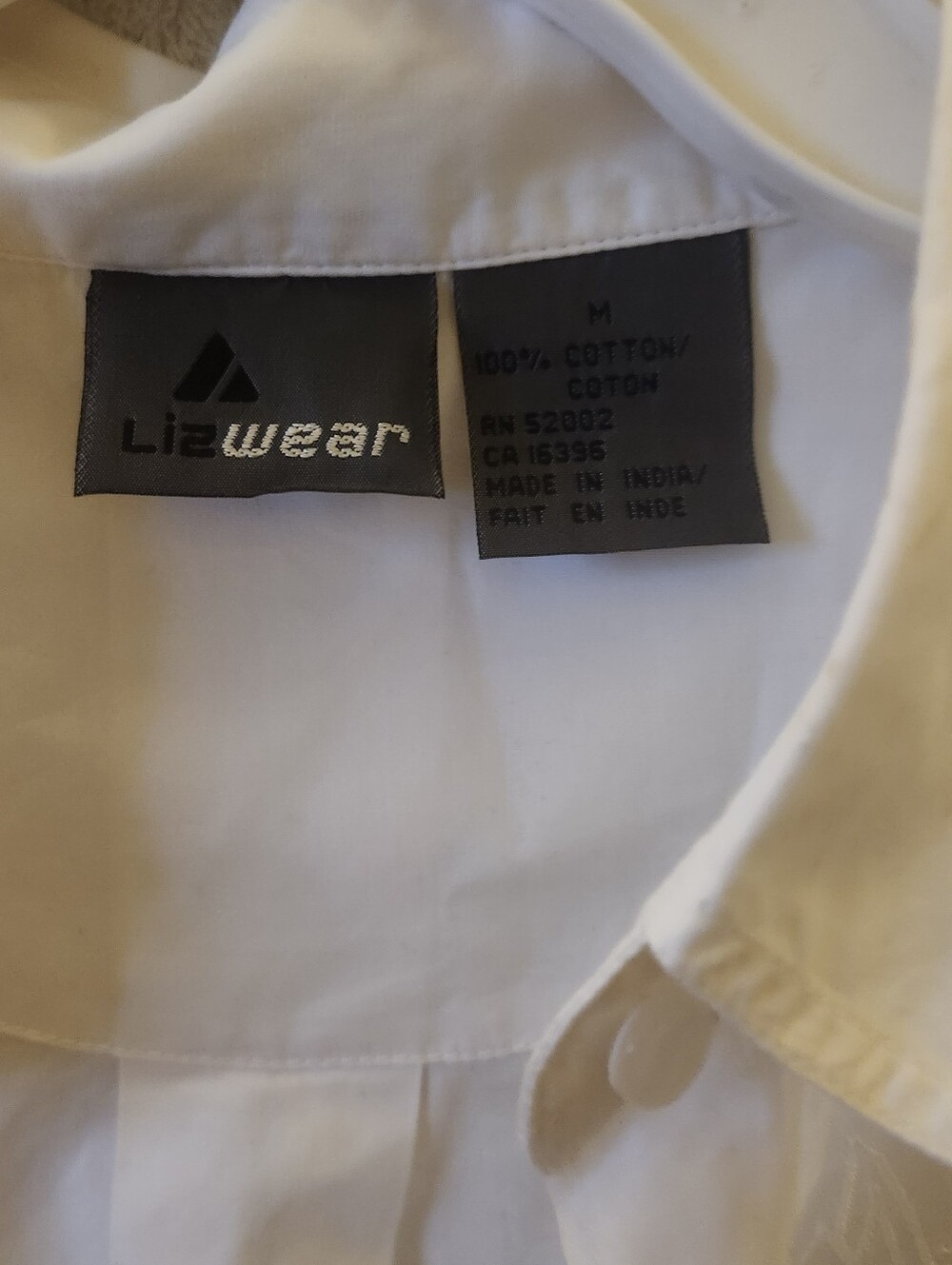 Women's classic liz claiborne Fantastic front designs Cotton Size Medium